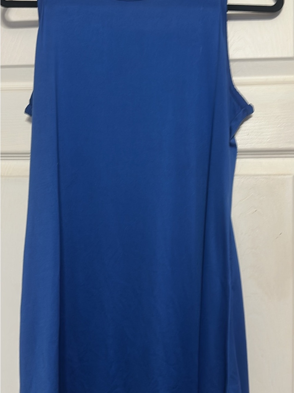 Sleeveless Royal Blue, purple and grey Shift Dress all 3 for the price.